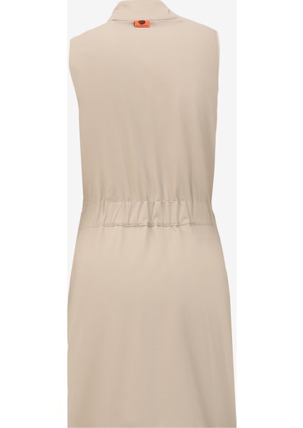Bej Kadın Basic Elbise D4Sl-Elb3009