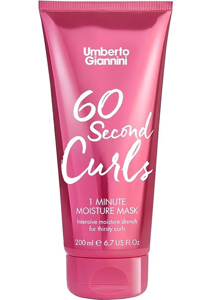 60 Second Curls 1 Dakikada Nem Maskesi 200 ml