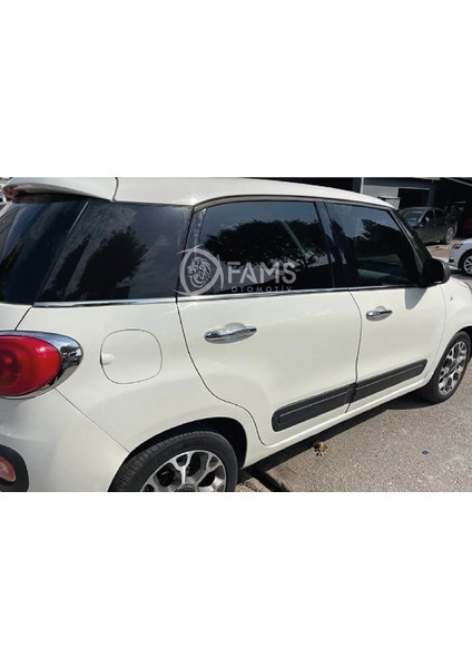 Fiat 500L Krom Cam Çıtası 6 Parça 2013> Paslanmaz Çelik