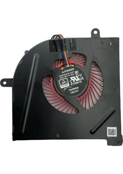 Msı ile Uyumlu GS73 MS-17B5, GS73 MS-17B6, GS73VR QF9-00578 Cpu Fan, Işlemci Fanı
