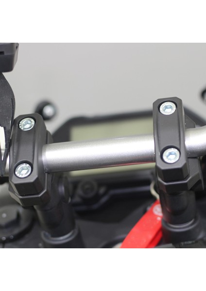 Yamaha MT-25 2017-2024 Uyumlu Gidon Yükseltme 22mm Siyah
