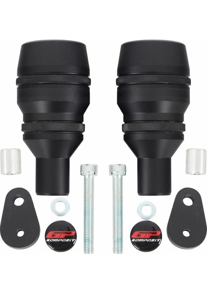 Yamaha R6 2008-2016 Uyumlu Motor Koruma Takozu Siyah