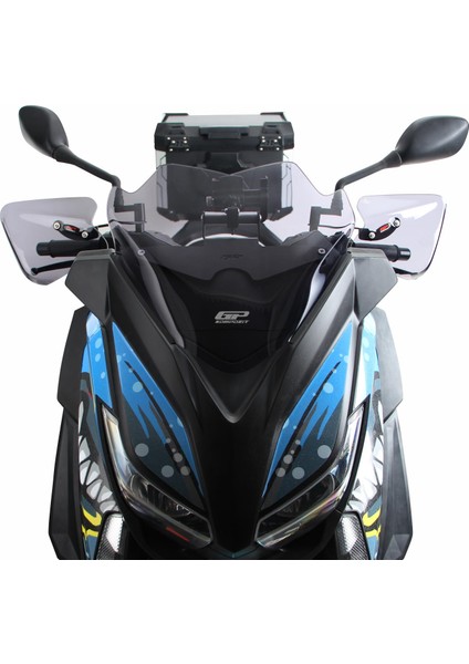 Yamaha XMAX 250 / 400 2014-2017 Uyumlu Spor Ön Cam Füme 35 cm fiyatları