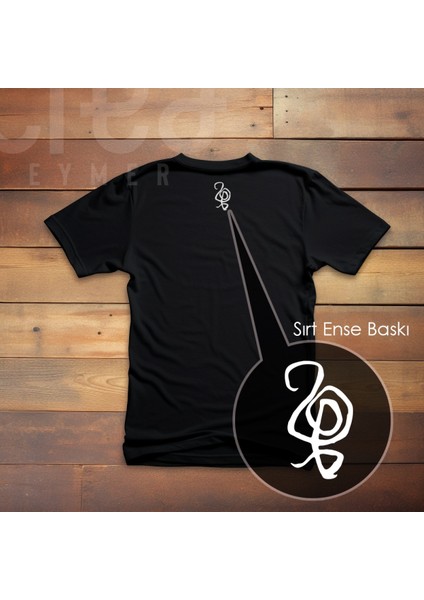 Hakuna Matata Baskılı Siyah Tişört modelleri