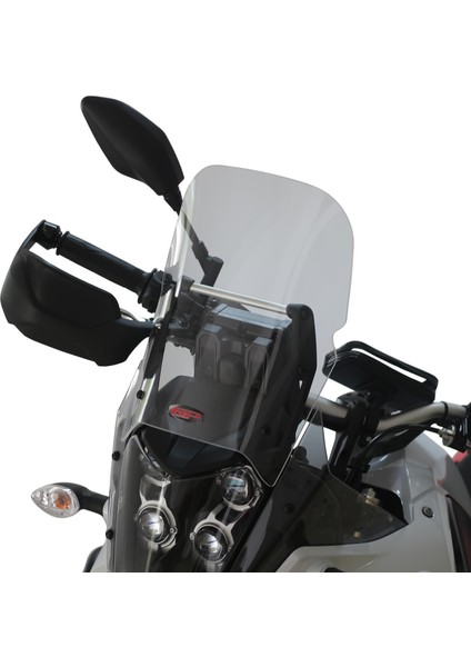 Yamaha Tenere 700 2019-2023 Uyumlu Ön Cam Şeffaf 44 cm modelleri