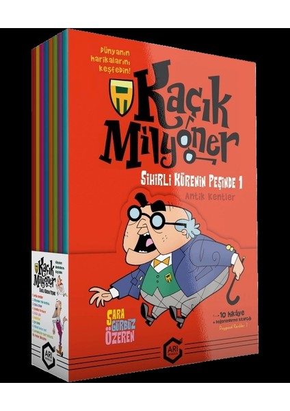 Arı Yayınları Kaçık Milyoner Sihirli Kürenin Peşinde