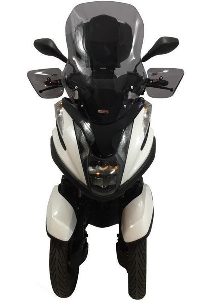 Yamaha Tricity 2014-2023 Uyumlu Ön Tur Camı Şeffaf 60 cm modelleri