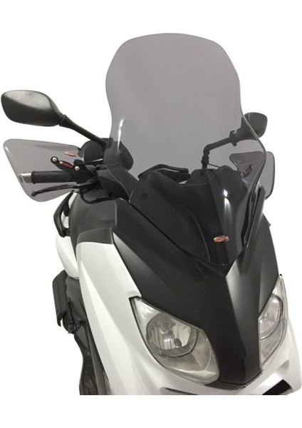 Yamaha XMAX 250 2011-2013 Uyumlu Ön Cam Füme 65 cm modelleri