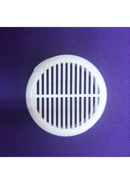 Mobilya Havalandırma Izgarası Çap 45 mm Beyaz