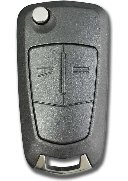 Opel Astra H Corsa D 2 Buton Flip Key Boş Kap Oto Kumanda Kabı