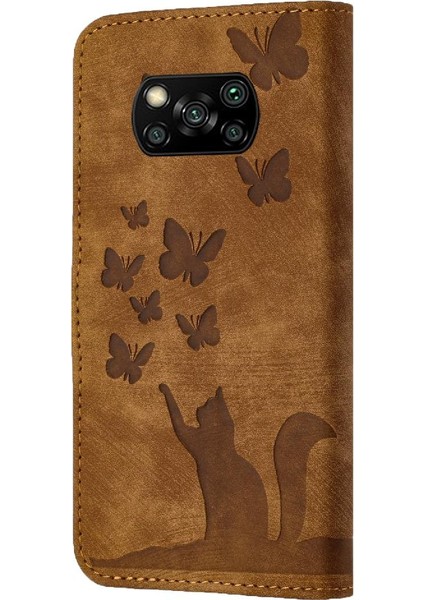 Xiaomi Poco X3/x3 Pro/x3 Nfc Kabartmalı Kelebek Kedi Kart Cebi (Yurt Dışından) indirimleri