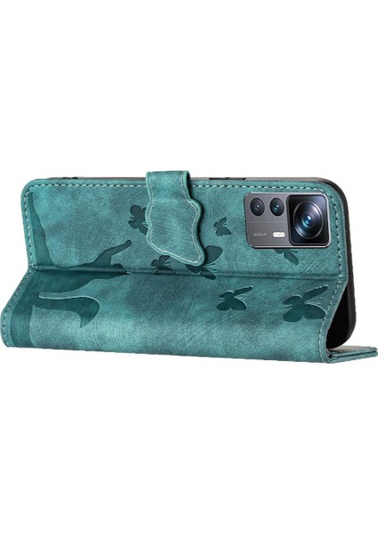 Xiaomi 12T/12T Pro Kabartmalı Kelebek Kedi Kart Cep Flip Folio (Yurt Dışından) indirimleri