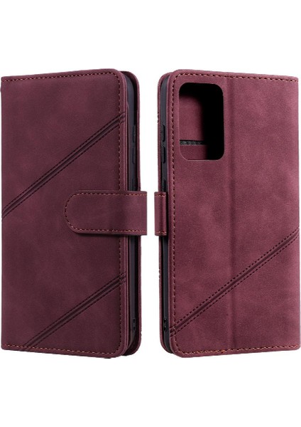 Xiaomi Redmi Için Not 10 Pro Max Bileklik Cüzdan Çevir Folio Pu Kart (Yurt Dışından)