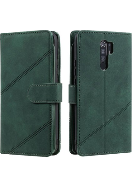 Xiaomi Redmi 9/9 Başbakan Kart Tutucu Için Kickstand Cüzdan Çevir Folio Pu (Yurt Dışından)