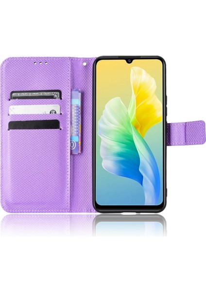 Vivo V23E 4g/5g Manyetik Cüzdan Kart Tutucu Kapak Kickstand Için Kılıf (Yurt Dışından) fiyatları