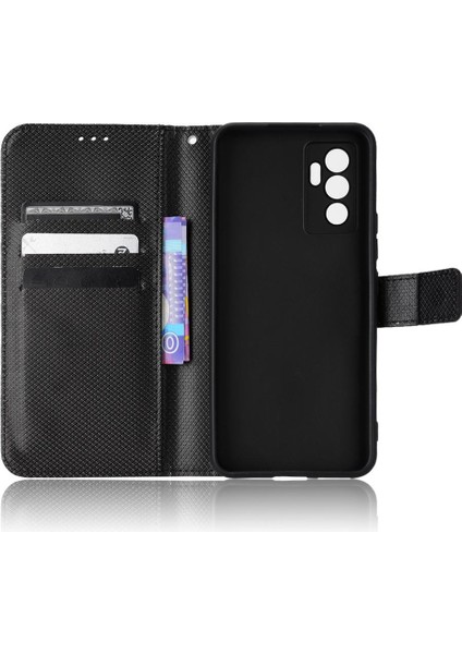 Vivo V23E 4g/5g Manyetik Cüzdan Kart Tutucu Kapak Kickstand Için Kılıf (Yurt Dışından) fırsatları