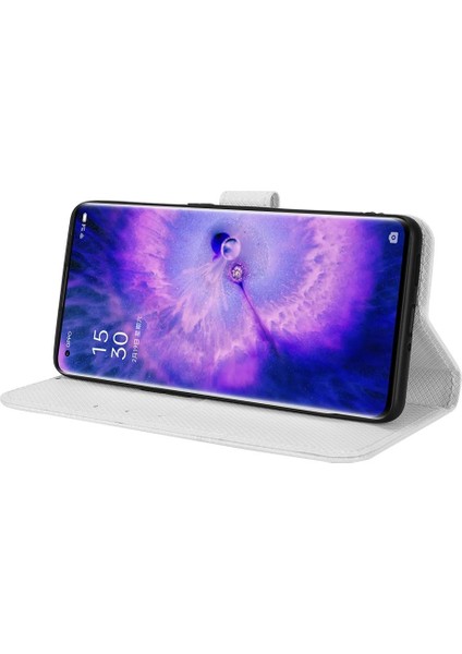 BDT Market Oppo Bulmak Için Kılıf X5 Kickstand Manyetik Cüzdan Kart Tutucu Kapak (Yurt Dışından)