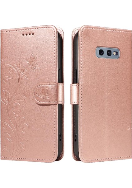 Samsung Galaxy S10E ve Kart Yuvası Cüzdan Telefon Kılıfı El ile (Yurt Dışından)