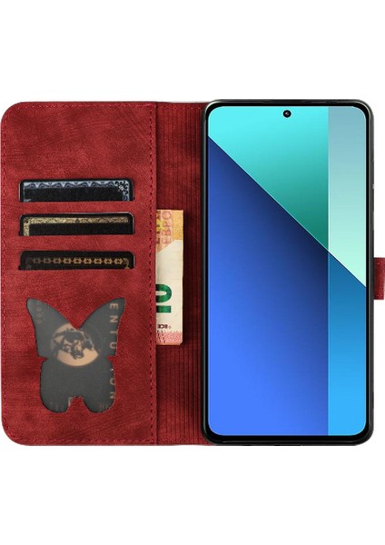 Xiaomi Redmi Için Not 13 Pro 4g Flip Folio Cüzdan Kılıf Kart Cep (Yurt Dışından)