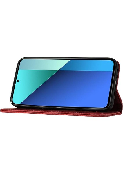 Xiaomi Redmi Için Not 13 Pro 4g Flip Folio Cüzdan Kılıf Kart Cep (Yurt Dışından)