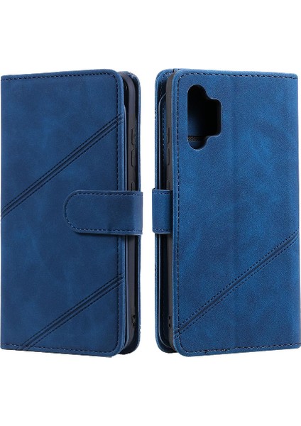 Samsung Galaxy A32 4g Bileklik Pu Deri Cüzdan Flip Folio Kart Için Kılıf (Yurt Dışından)