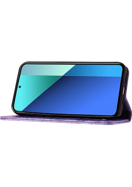 Xiaomi Redmi Için Not 13 Pro 4g Flip Folio Cüzdan Kılıf Kart Cep (Yurt Dışından)