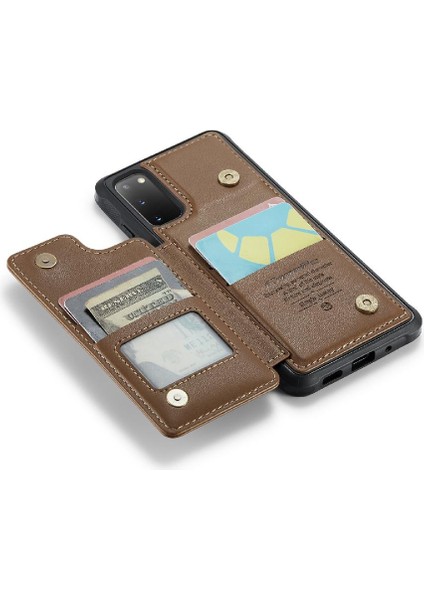 Samsung Galaxy S20 Ince Darbeye Vaka Kart Tutucu Için Caseme Cüzdan Kılıf (Yurt Dışından)