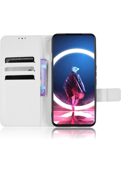 Nubia Kırmızı Sihirli 7 Pro Için Kılıf Kapak Kickstand Kart Tutucu Manyetik Cüzdan (Yurt Dışından)