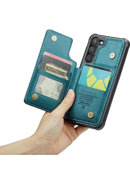 Samsung Galaxy S23 Için Caseme Cüzdan Durumda Pu Deri Ince Darbeye Vaka (Yurt Dışından) modelleri