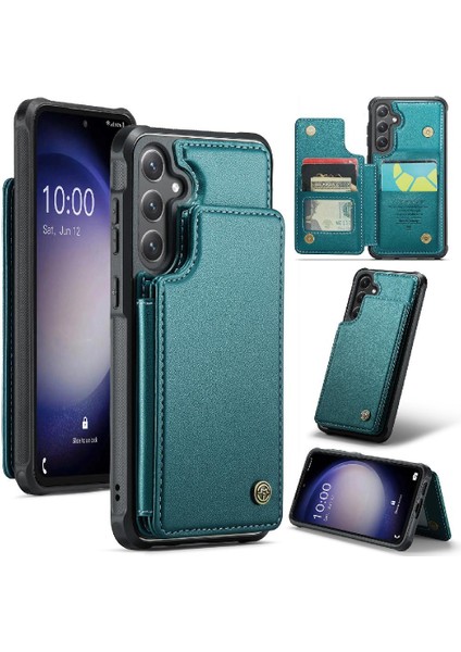 Samsung Galaxy S23 Fe 5g Kart Tutucu Kickstand Pu Için Caseme Cüzdan Kılıf (Yurt Dışından)
