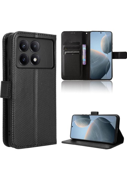 Xiaomi Poco X6 Pro 5g Manyetik Cüzdan Kapak Kart Tutucu Kickstand (Yurt Dışından)