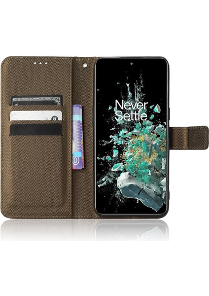 Oneplus 10T 5g Için Kılıf Kapak Kart Tutucu Manyetik Cüzdan Kickstand (Yurt Dışından) modelleri