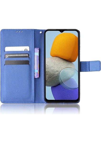 BDT Market Samsung Galaxy M23 5g Manyetik Cüzdan Kapak Kart Tutucu Kickstand (Yurt Dışından)