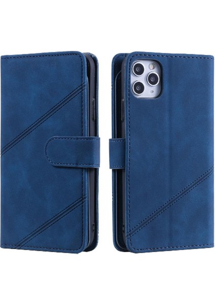 IPhone 11 Için Kılıf Pro Kart Tutucu Kickstand Pu Deri Bileklik Manyetik (Yurt Dışından)