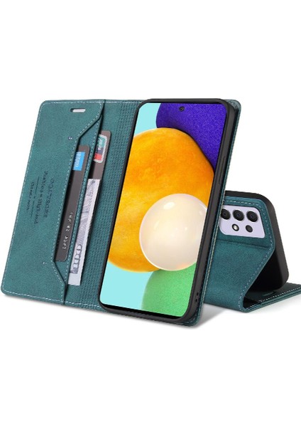 Samsung Galaxy A52 Kickstand Premium Deri Premium Deri Kılıf (Yurt Dışından) modelleri
