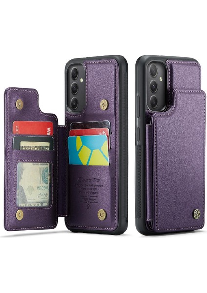 Samsung Galaxy A34 5g Kickstand Rfıd Engelleme Ince Için Caseme Cüzdan Kılıf (Yurt Dışından)