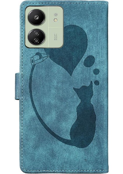 Xiaomi Redmi Için Kılıf 13C 4g/5g Kart Cep Cüzdan Kılıf Tutucu Kapak (Yurt Dışından)