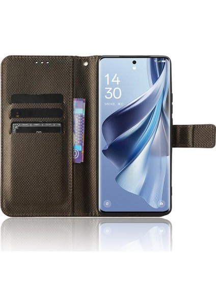 Oppo Oppo 10 Pro 5g Için Kılıf Kapak Kickstand Manyetik Cüzdan Kart Tutucu (Yurt Dışından)