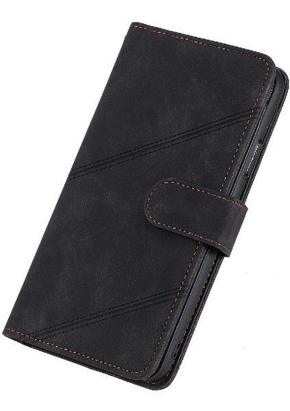 IPhone 15 Için Kılıf Manyetik Cüzdan Flip Folio Kart Tutucu Kickstand Pu (Yurt Dışından)