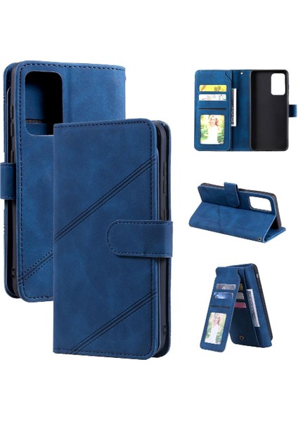 Samsung Galaxy Case 5g Pu Deri Cüzdan Flip Folio Manyetik Kart (Yurt Dışından)