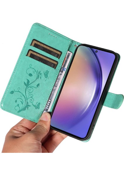 Samsung Galaxy Case 5g Için Kılıf ve Kart Yuvası Cüzdan Telefon Kılıfı ile Yüksek (Yurt Dışından)