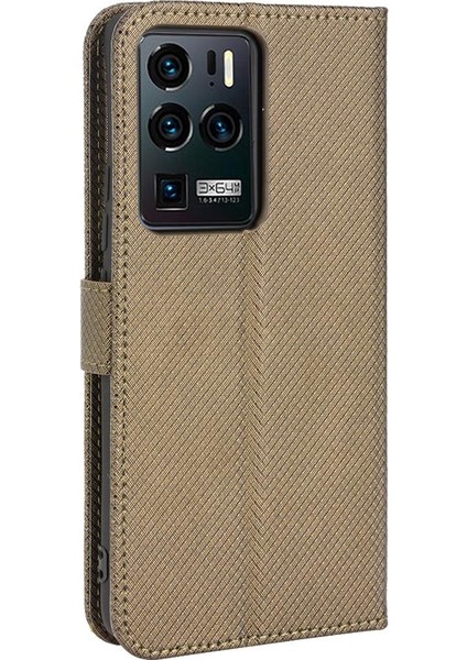 Zte Axon 30 Ultra 5g Kart Tutucu Kapak Manyetik Cüzdan Kickstand (Yurt Dışından) fırsatları