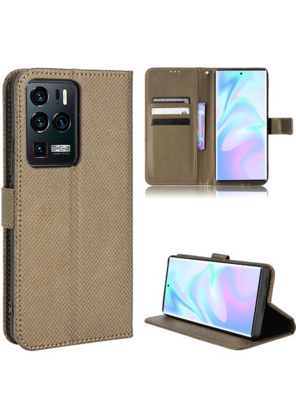 Zte Axon 30 Ultra 5g Kart Tutucu Kapak Manyetik Cüzdan Kickstand (Yurt Dışından) indirimleri