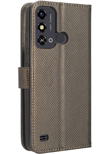 Zte Blade A53 Kart Tutucu Manyetik Cüzdan Kickstand Kapak (Yurt Dışından) fırsatları