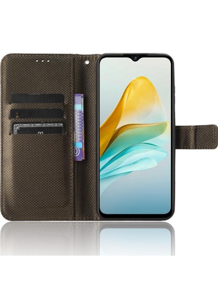 Zte Blade A53 Kart Tutucu Manyetik Cüzdan Kickstand Kapak (Yurt Dışından) indirimleri