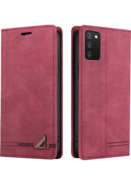 Samsung Galaxy A30 Premium Deri Premium Deri Kickstand Için Kılıf (Yurt Dışından)