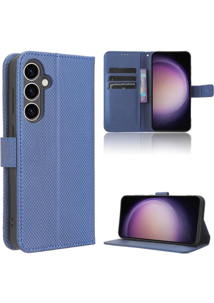 Samsung Galaxy S23 Fe 5g Manyetik Cüzdan Kart Tutucu Kickstand (Yurt Dışından)