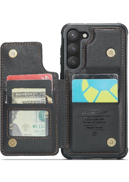 Samsung Galaxy S23 Için Caseme Cüzdan Durumda Pu Deri Ince Darbeye Vaka (Yurt Dışından) fırsatları