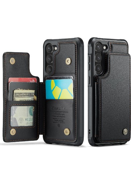 Samsung Galaxy S23 Için Caseme Cüzdan Durumda Pu Deri Ince Darbeye Vaka (Yurt Dışından) indirimleri