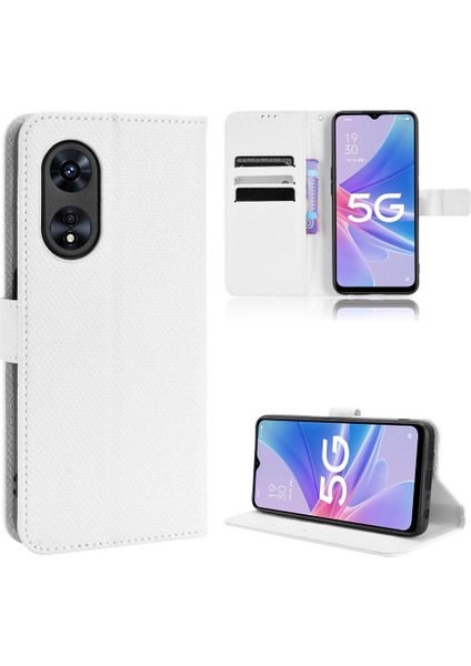 Oppo A97 5g Kart Tutucu Manyetik Cüzdan Kapak Kickstand Için Kılıf (Yurt Dışından)